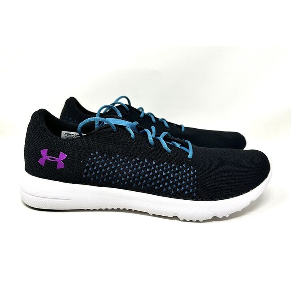 Under Armour UA W Rapid LE Womens Black Running Shoes Size 9.5 - Picture 5 of 5